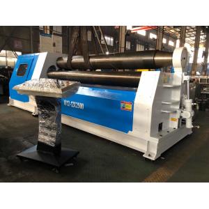 China Manual 4 Roll Plate Bending Machine 10x2500mm 2.2Kw UV supplier