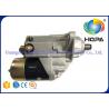 Buy cheap Metal Materials Excavator Starter Motor For Komatsu 6D102 , ISO9001 Approved from wholesalers