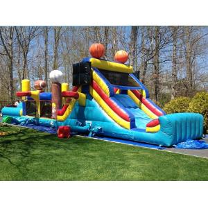 Sport Arena Commercial Inflatable Obstacle Course Blow Up Water Obstacle Course