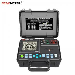 China 5Tohm Max High Voltage Digital Insulation Tester For Power Distribution System supplier