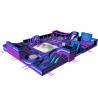 China Custom Purple Gigantic Inflatable Theme Park / Kids Trampoline Park wholesale