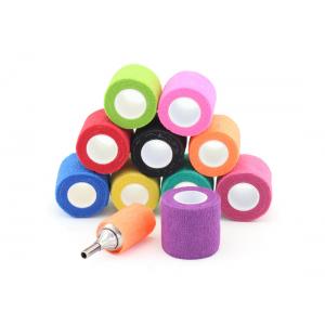 Strong Self Adhesive Cohesive Tattoo Grip Cover Wrap Elastic Fabric Material