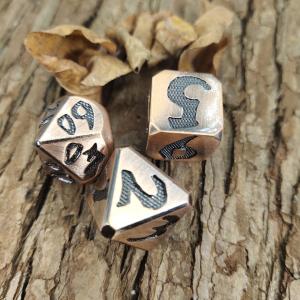 China Odorless Fancy Dice Set For Collection Multifunctional Polyhedral Handcrafted supplier