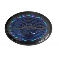 China RGB led 2 way stereo Waterproof Coaxial Marine Audio Speakers with remote controller for yacht on sale