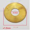China Defu 100E1 Key Cutting Disc Hard and Durable Blade for Left/Right Key Duplication wholesale