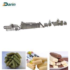 China Durable Puff Snack Extruder Food / Corn Puff Snacks Making Line Low Noise supplier