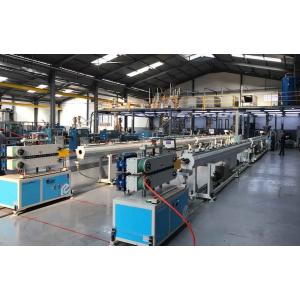 110mm PE Pipe Production Extrusion Line PLC Single Screw