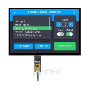China 10.1 inch TFT LCD Display With PCAP |1280x800 Resolution LVDS Interface Sunlight Readable wholesale