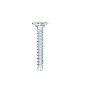 China Clase 4.8 8.8 10.9 12.9 tornillos de perforación de cabeza de perforación con recubrimiento transversal de zinc azul supplier