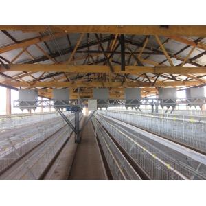 4 Birds Per Cell Battery Cage System Hot Dipped Galvanized