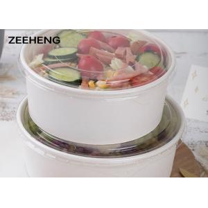 China 250ml - 1500ml Large Disposable Salad Bowls Eco - Friendly Food Grade supplier