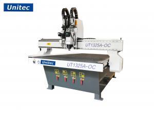 China Unitec 1325 Oscillating Sign Making CNC Router For acrylic Cardboard on sale 