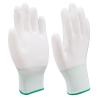 China 13 Gauge PU Coated Polyester Handling Gloves Breathable Polyester Gloves wholesale