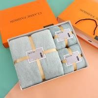 China Soft and Absorbent Home Hotel Spa Bath Towel Set Gift in Thick Coral Fleece Microfiber on sale