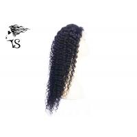 China Deep Wave Full Lace Wig For Black Women , 7A 100% Remy Hair Black Full Lace Wig on sale