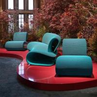 China Modern Creative Hotel Lobby Furniture Reception Terrace Sofa And Chair Set on sale