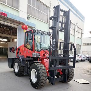 China 5000kg Industrial Forklift Truck 2 Sections Door Frame Material Handling Forklift supplier