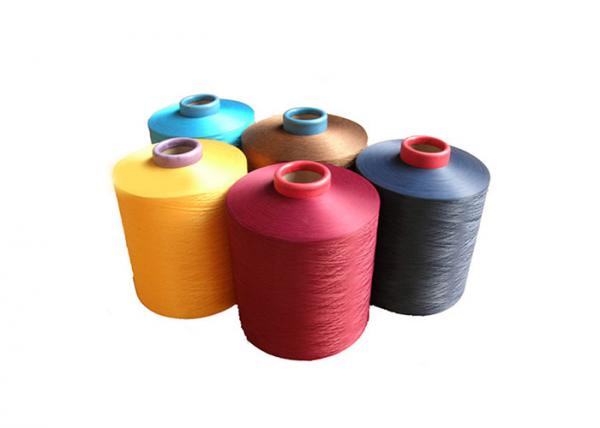 Recycled Dyed Polyester Yarn 150D Excellent Seam Strength For Underwear