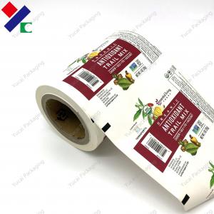 Essential Organic Rice Food Packaging Roll Film White PE Bright Color