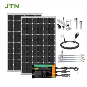 Polycrystalline Silicon Solar Power Panel Kit Off Grid Inverter Charger 600 Watt