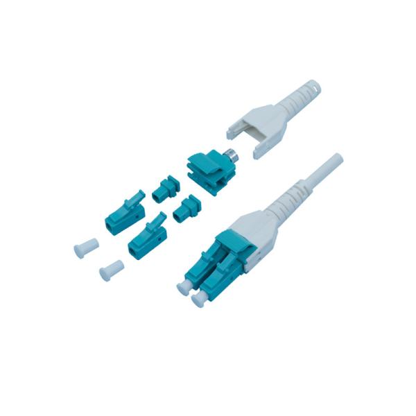 Uniboot LC Duplex Fiber Connector With PC APC UPC Ferrule Terminal Kits