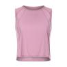 China Back Open Mesh Womens Mock Neck Sleeveless Tops Stretchable wholesale