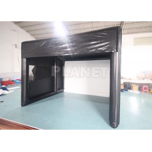 Air Sealed Inflatable Golf Training Simulator Cage Tent With Movie Screen