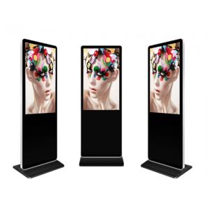 42 Inch LCD Digital Signage Kiosk , Free Standing Advertising Screen Display