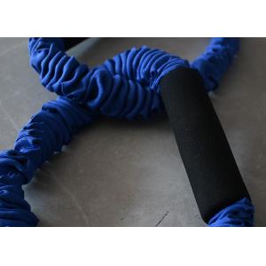 Comfortable NBR foam handles double O  resistance bands Pulling Rope 8 Word Elastic for Exercise Muscle Training Tubing