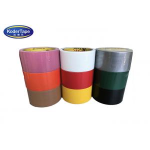 Pe film Adhesive Non Reflective Single-Side Yellow Cloth Duct Tape Wholesale