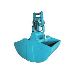 2 Cylinders 1200L Excavator Spare Parts Excavator Attachments Excavator Hydraulic Clamshell Bucket