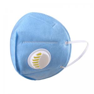 China 21.6*16.3CM N95 Filter Mask , Particulate Respirator Mask With Exhalation Valve supplier