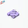 5 W / mK blue-violet Thermal Silicone rubber pad thermal Gap Filler with 50