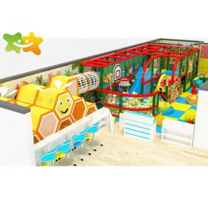 China Fun Toddler Kids Indoor Playground Equipment  Honeycomb Labyrinth Rock Climbing For Kindergarten supplier