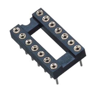 12V Contact Integrated Circuit Socket Phosphor Bronze Contact 20mΩ Maximum Value