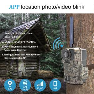 China Outdoor Hunting Camera 30Mp 1080P Trail Wildlife Camera With MMS SMTP FTP supplier