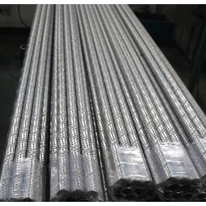 China 201 304 Spiral Perforated Steel Pipe Galvanized For Low Carbon Plain Steel Sheet supplier