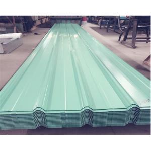 China GI GL Corrugated Galvanised Metal Sheets 8-35 Micron Colored Corrugated Metal Sheets supplier