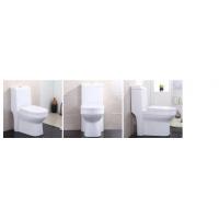 China Comfort Height P Trap Single Piece Commode Project Source Toilet One Piece With Sink on sale