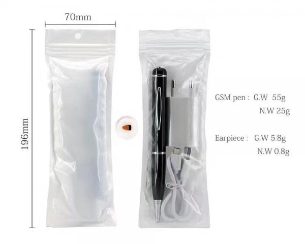 2019 NEW GSM Pen with Mini Spy A680 Earpiece Wholesales Spy Pen Spy Earpieces