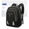 Man Laptop Big Travel Backpack , Water Resistant Multi Pocket Backpack