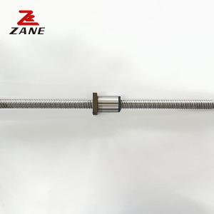 DIN CNC Lead Screw Trapezoidal Thread 12mm Lead Screw With Bronze Ball
