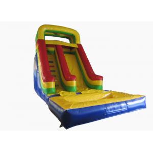 China Customized Large Inflatable Water Slides , Blow Up Pool Slides For Inground Pools supplier