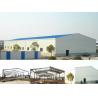 Painting Surface Prefab Warehouse Steel Buildings / Steel Factory Buildings