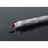 China #12 Blade Oval White Disposable Manual Tattoo Pen Permanent Makeup Eyebrow Hand Tool wholesale