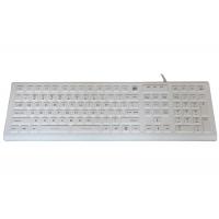 China Optional Backlight 100mA Waterproof Silicone Keyboard IP68 PS2 USB on sale