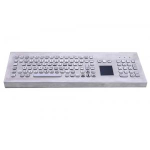 China Stainless Steel Wireless Keyboard Mouse Combo , Heavy Duty Computer Keyboard Mouse supplier