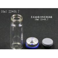 China Transparent Tubular Glass Vials / Small Glass Bottles For Liquid vial on sale