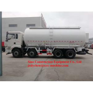 China 8x4 28m3 Bulk Cement Powder Tank Truck 28-33ton Fly Ash Tanker Truck 371hp supplier