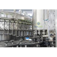 China Automatic Beer Washing Filling Machine , Glass Beer Capping Machine on sale